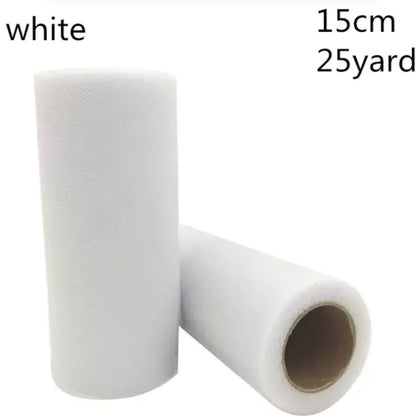 tulle white