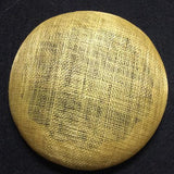 Sinamay Button [14cm] Base - AU - B Unique Millinery